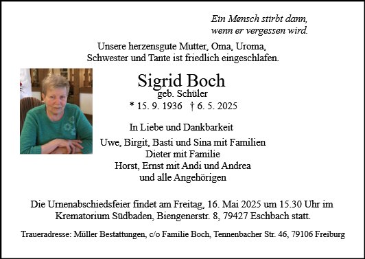 Sigrid Boch
