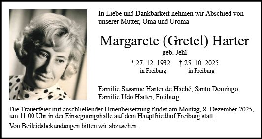 Margarete Harter
