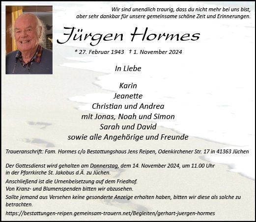 Gerhart Jürgen Hormes