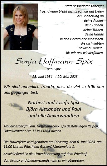Sonja Hoffmann-Spix
