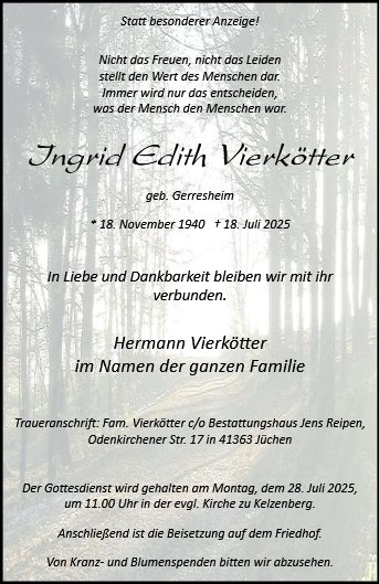 Ingrid Vierkötter