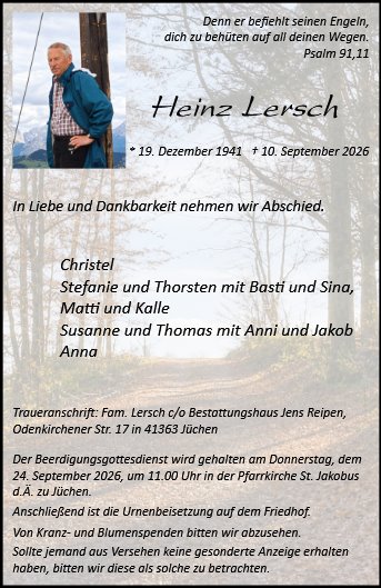 Heinz Lersch