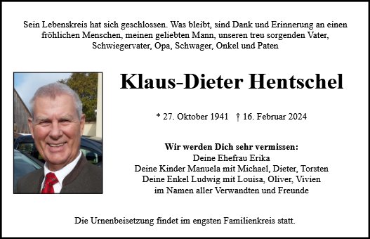 Klaus-Dieter Hentschel
