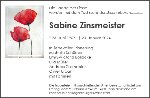 Sabine Zinsmeister