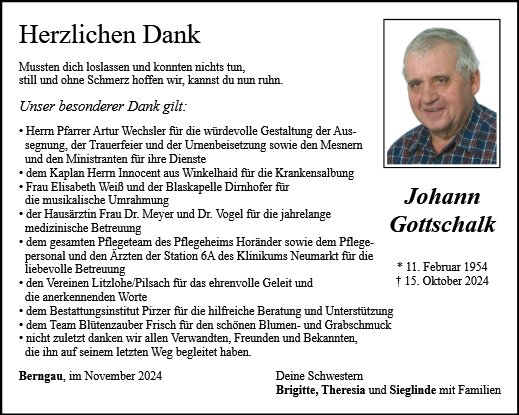 Johann Gottschalk