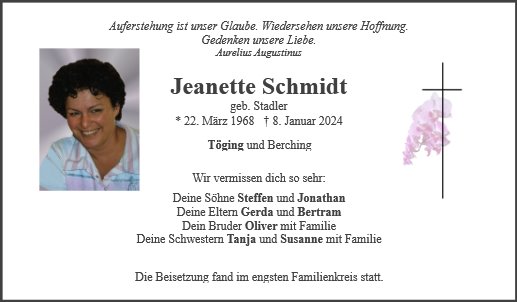 Jeanette Schmidt