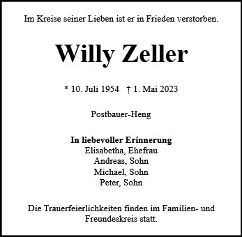 Willy Zeller