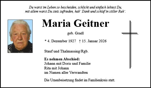 Maria Geitner