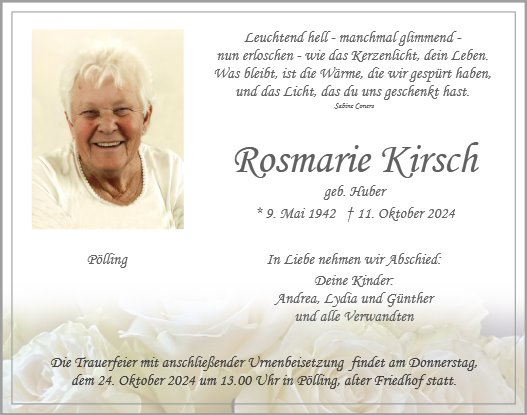 Rosmarie Kirsch