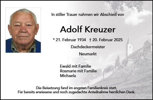 Adolf Kreuzer