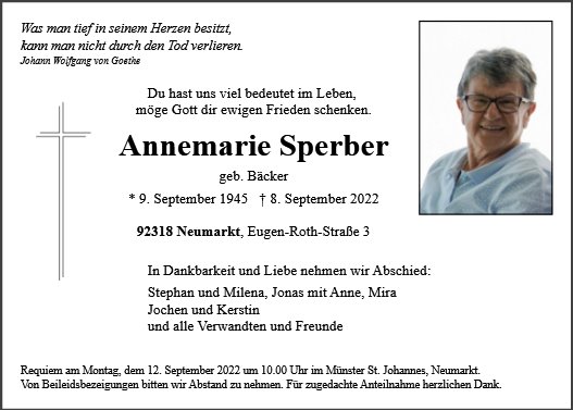 Annemarie Sperber