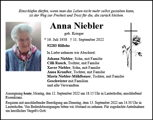 Anna Niebler
