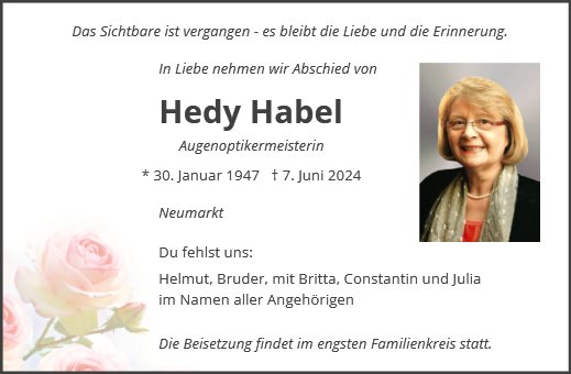 Hedwig Habel