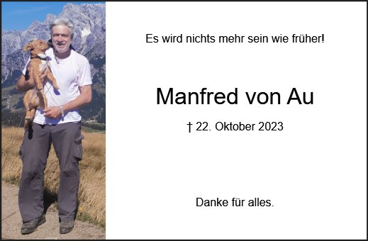 Manfred von Au