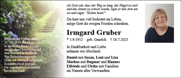 Irmgard Gruber