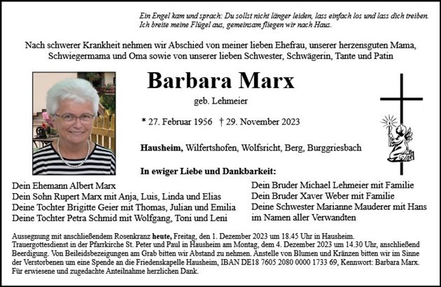 Barbara Marx