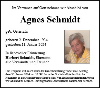 Agnes Schmidt