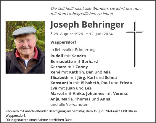 Joseph Behringer