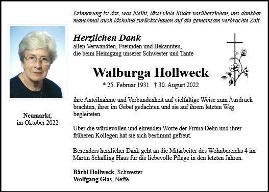 Walburga Hollweck