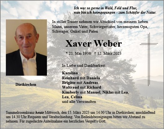 Xaver Weber