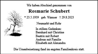 Rosmarie Schubert