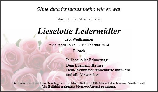 Lieselotte Ledermüller