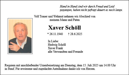 Xaver Schöll