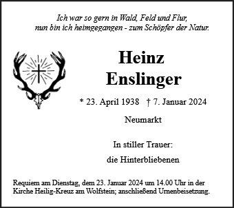 Heinz Enslinger