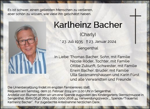 Karlheinz Bacher