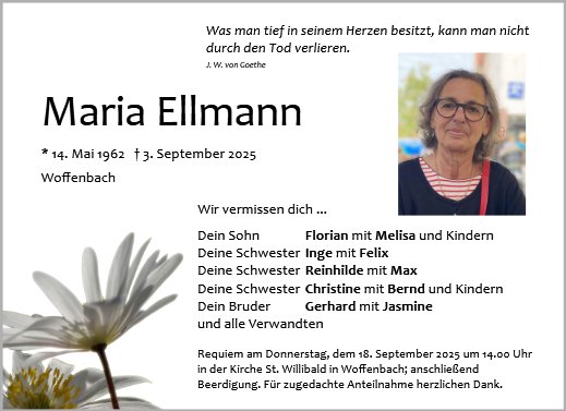Maria Ellmann