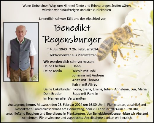 Benedikt Regensburger