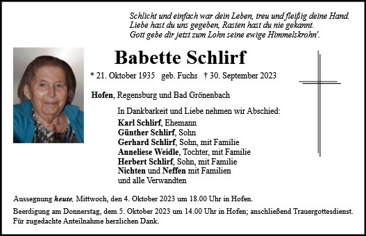 Babette Schlirf
