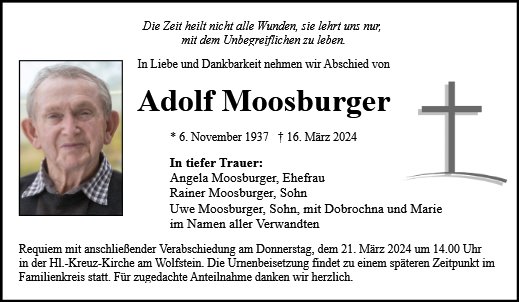 Adolf Moosburger