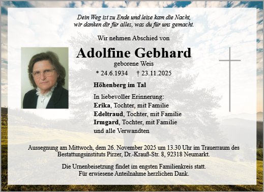 Adolfine Gebhard