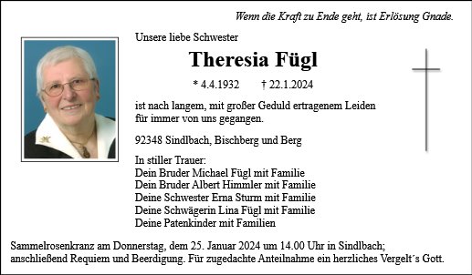 Theresia Fügl