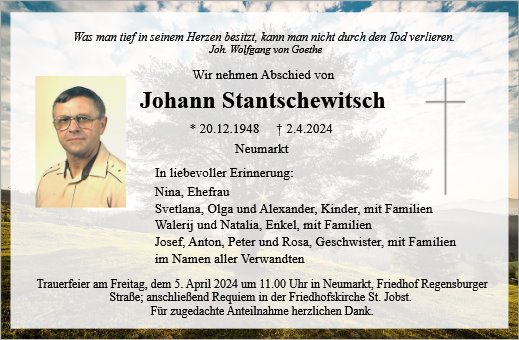 Johann Stantschewitsch