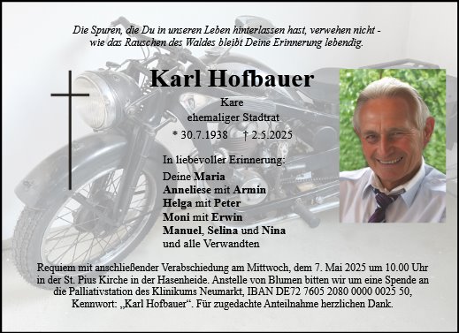 Karl Hofbauer