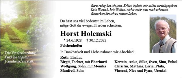Horst Holemski