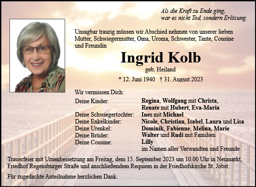 Ingrid Kolb