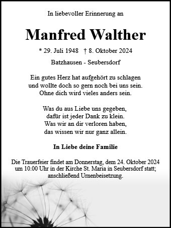 Manfred Walther