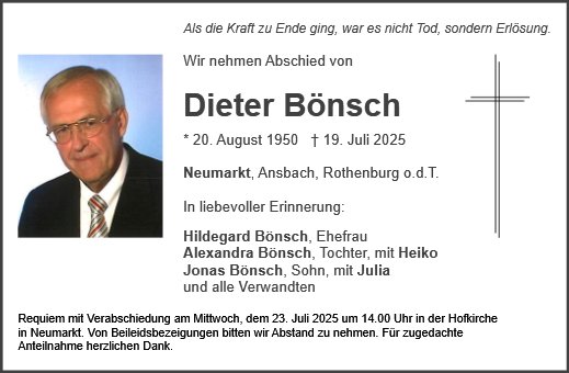 Dieter Bönsch