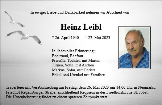 Heinz Leibl