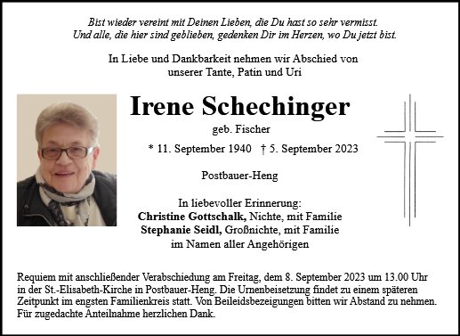 Irene Schechinger