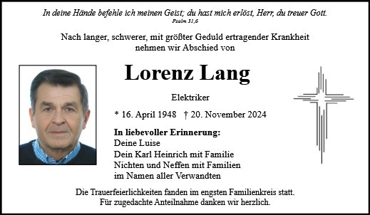 Lorenz Lang