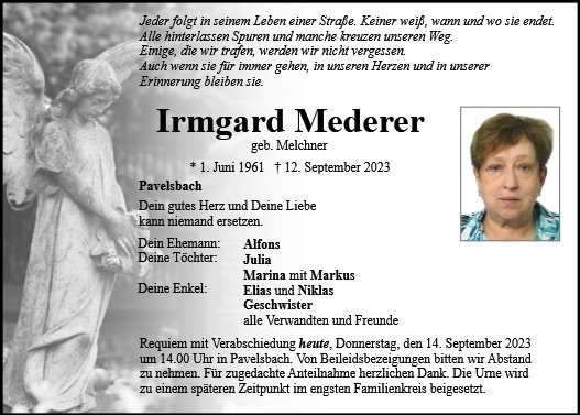 Irmgard Mederer