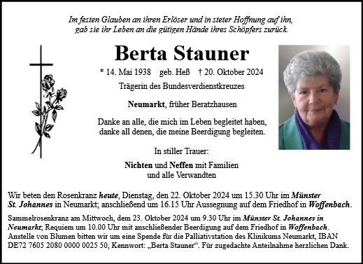 Berta Stauner