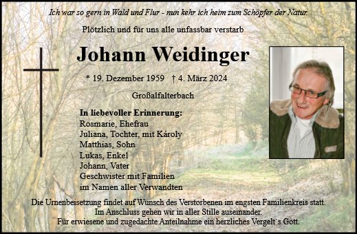 Johann Weidinger