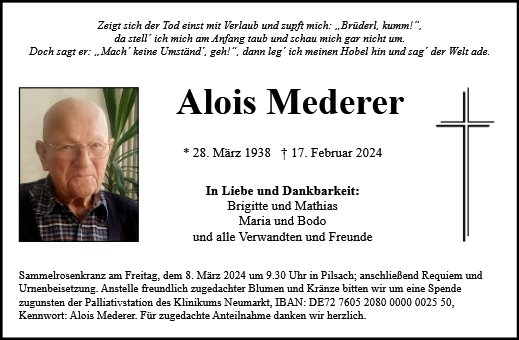 Alois Mederer