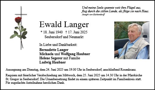 Ewald Langer