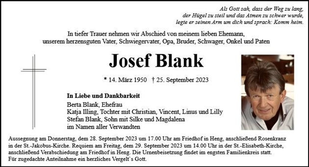 Josef Blank
